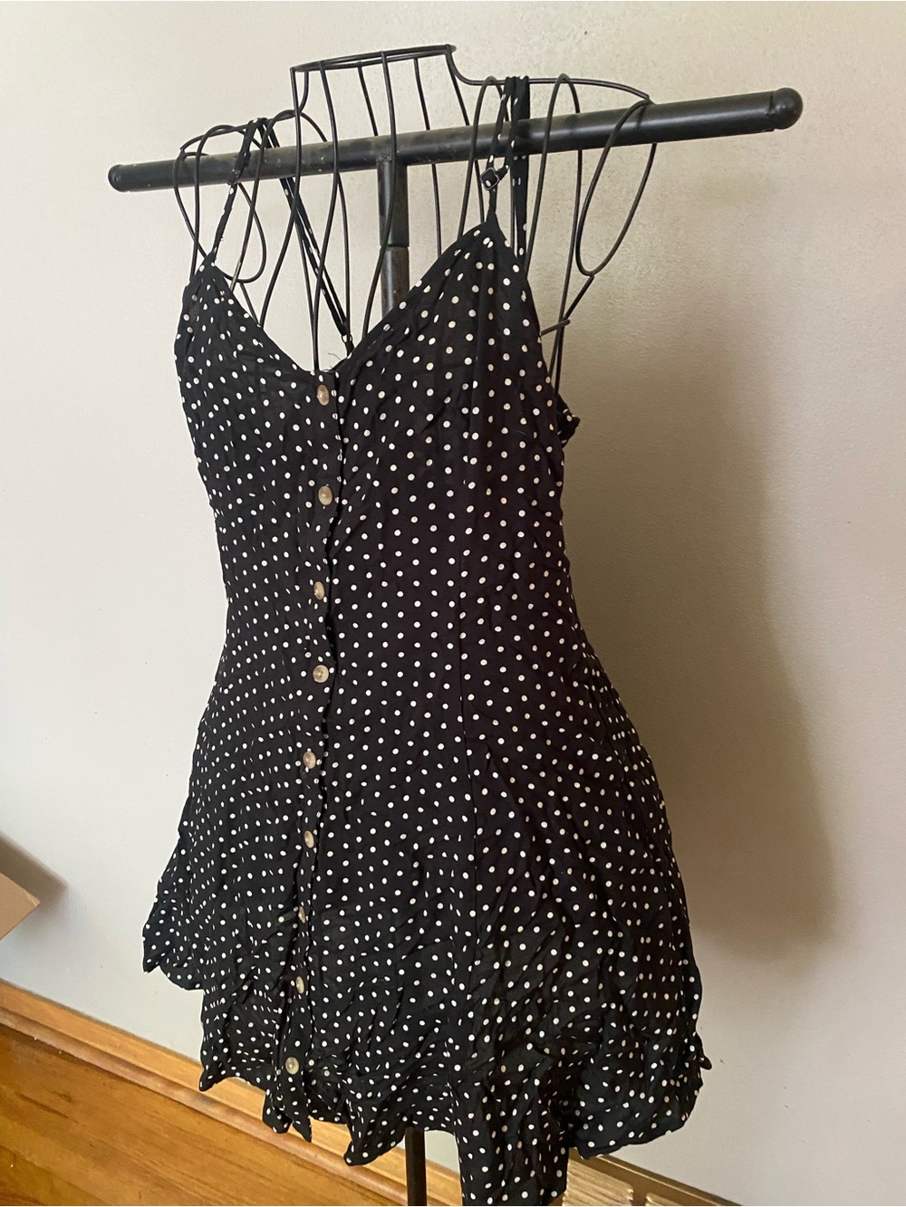 NWOT - Early 2000’s American Eagle Polka Dot Dress